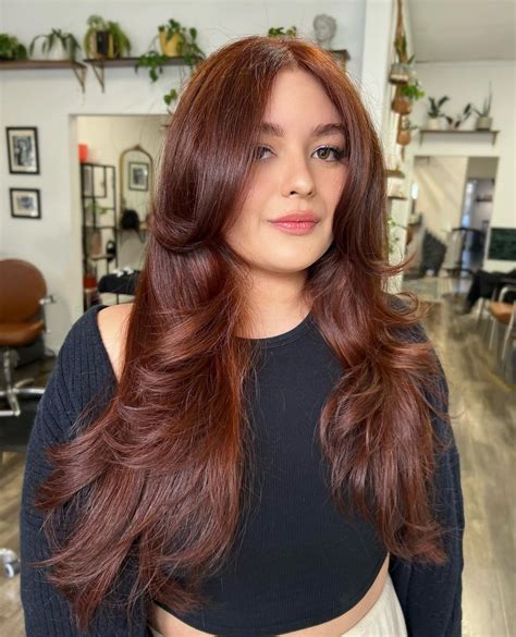 chocolate copper hair